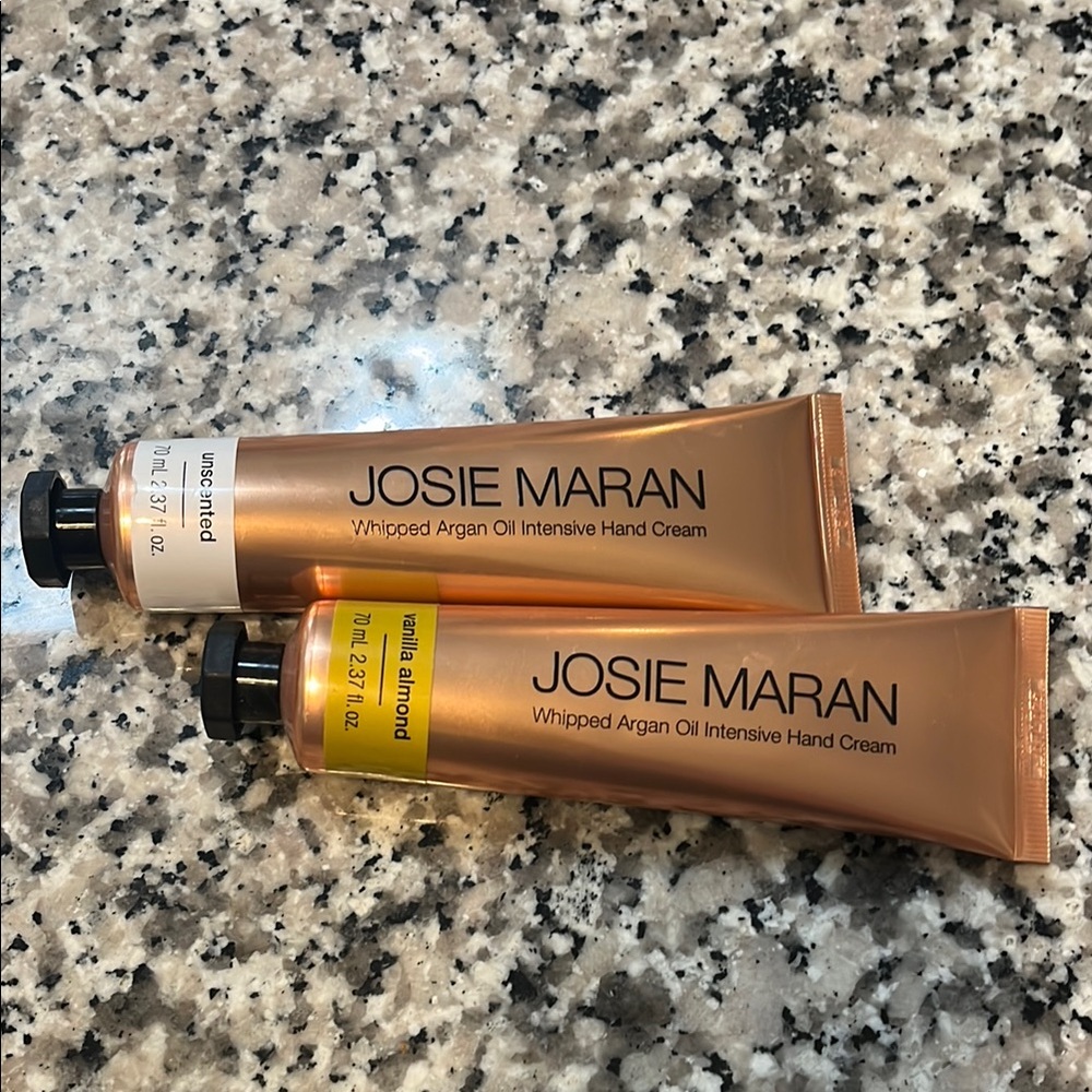 Josie Maran Whipped Argan Oil Hand Cream Duo - Vanilla Apricot & Unscented